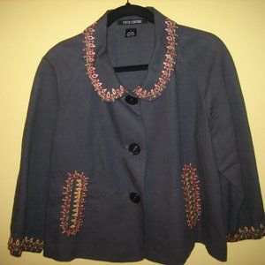 women's linen jacket